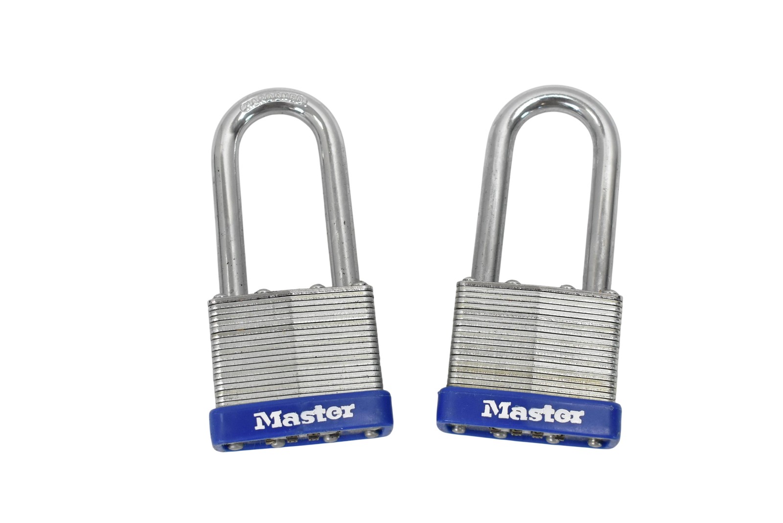 Master Lock Combination Padlock PN L179H Silver Steel Long Shackle L179H