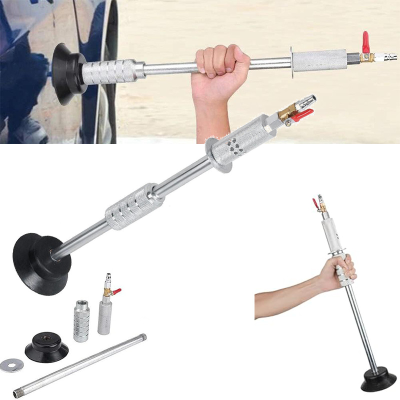 Air Pneumatic Dent Puller Car Auto Body Repair Suction Cup Slide Tool Hammer Kit