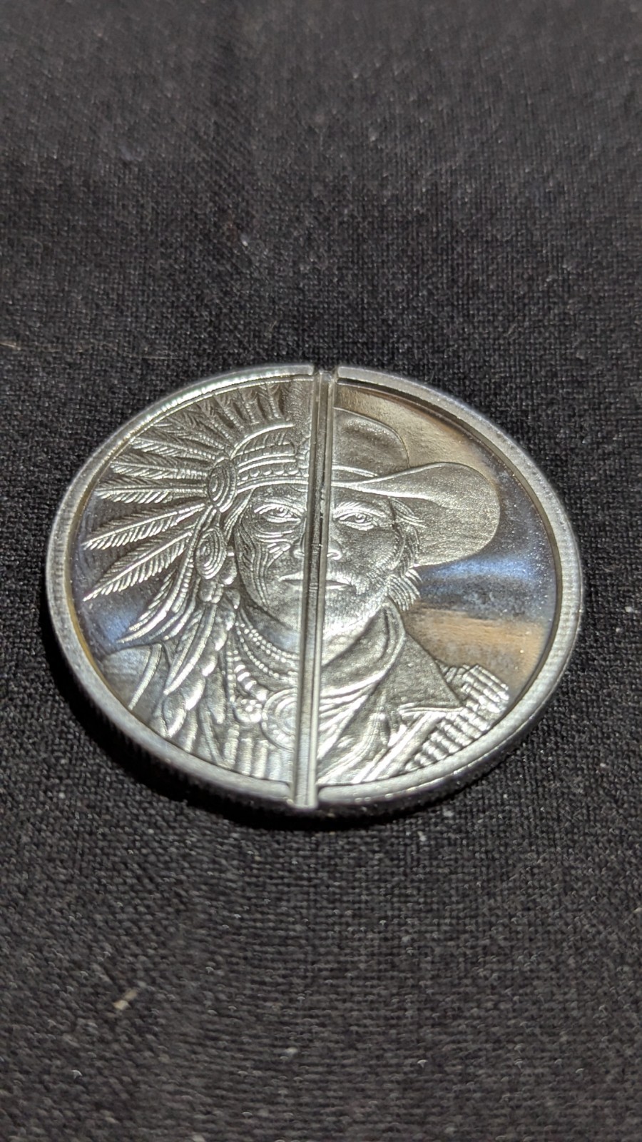 Western Warrior 1oz .999 Silver Divisible Round Elemetal Mint
