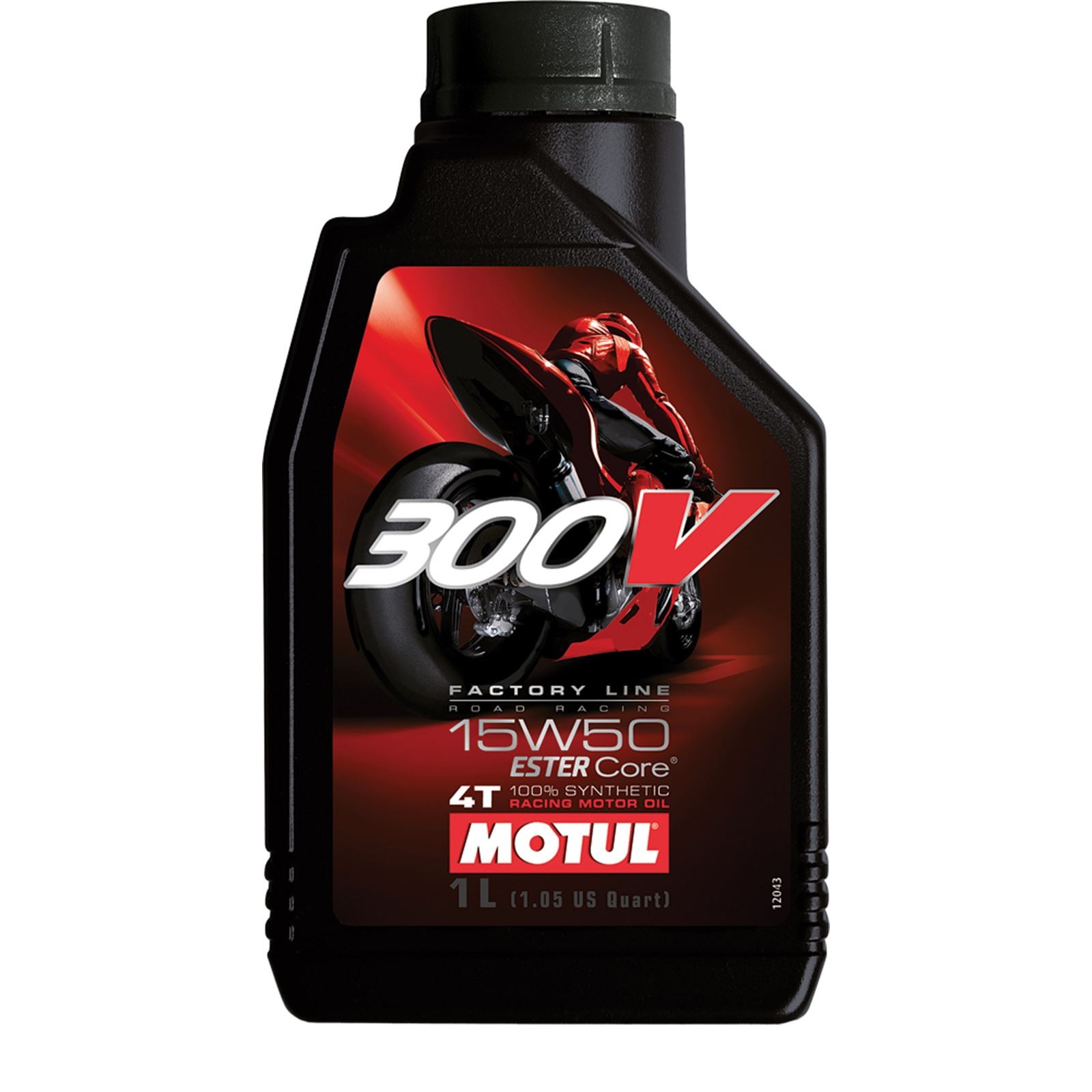 Motul 300V 4T Competition Synthetic Oil 15W50 - 1 Liter 104125
