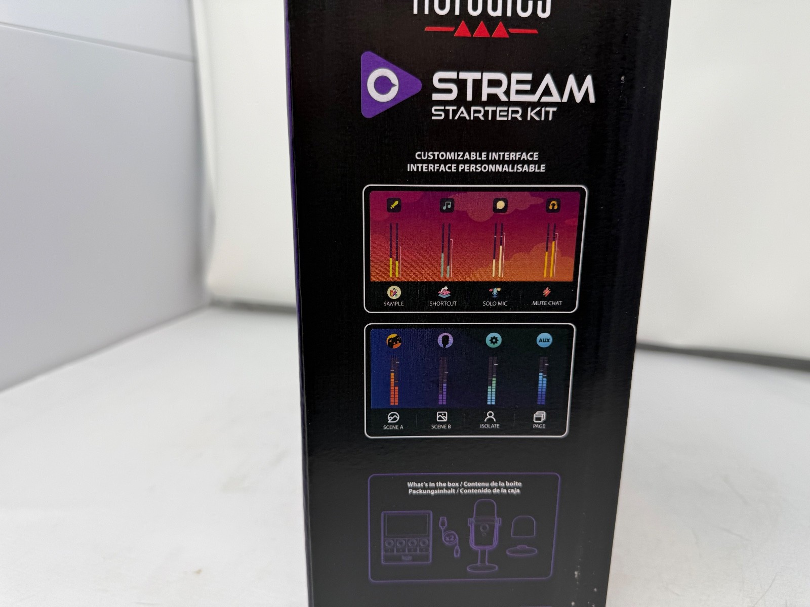 NEW Hercules Stream Starter Kit - Stream 100 & HUD-600 USB Microphone