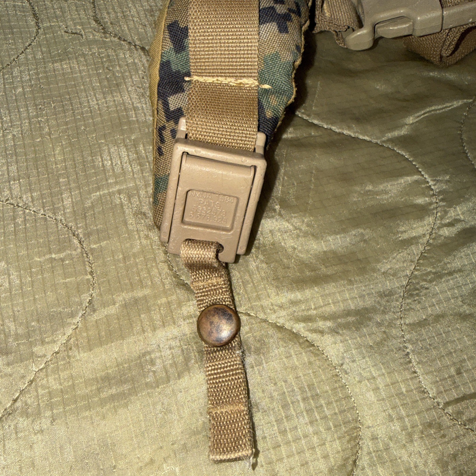 USMC Ilbe Marpat Shoulder Strap Assembly for Main Pack