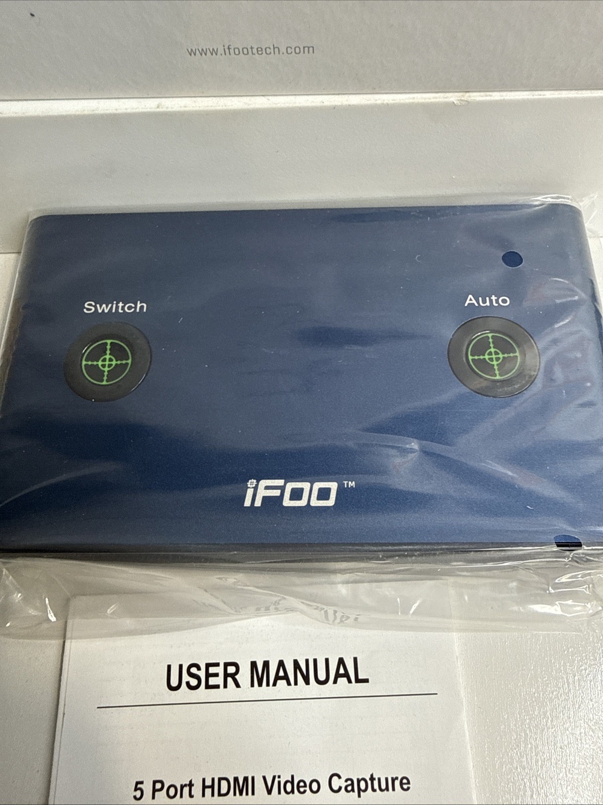 Ifoo HDMI Extender 1080P HD Transmitter Receiver Kit mmWave Hdmi