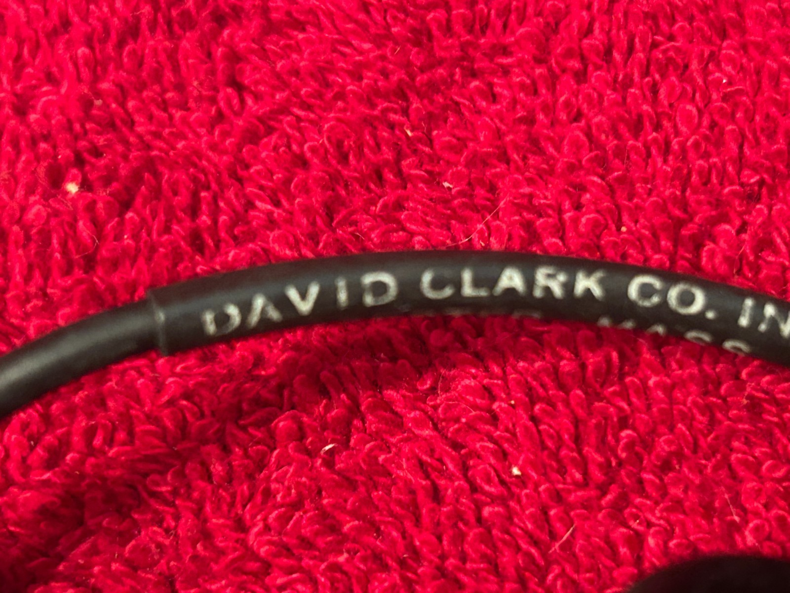DAVID CLARK DUAL PLUG HEADSET ADAPTER P/N 18253G