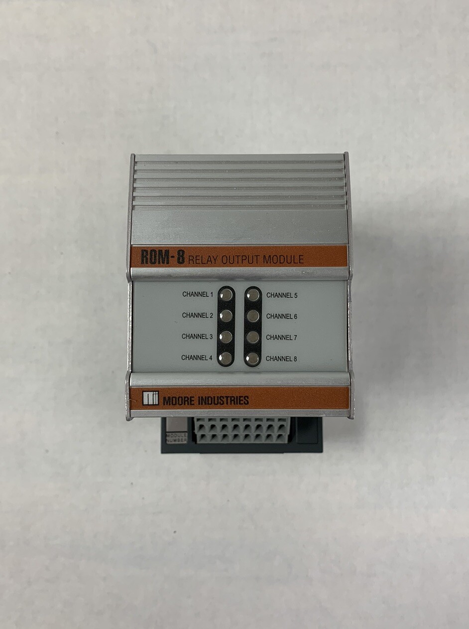 Moore ROM-8 Relay Output Module ROM/IO/RNO8/IP