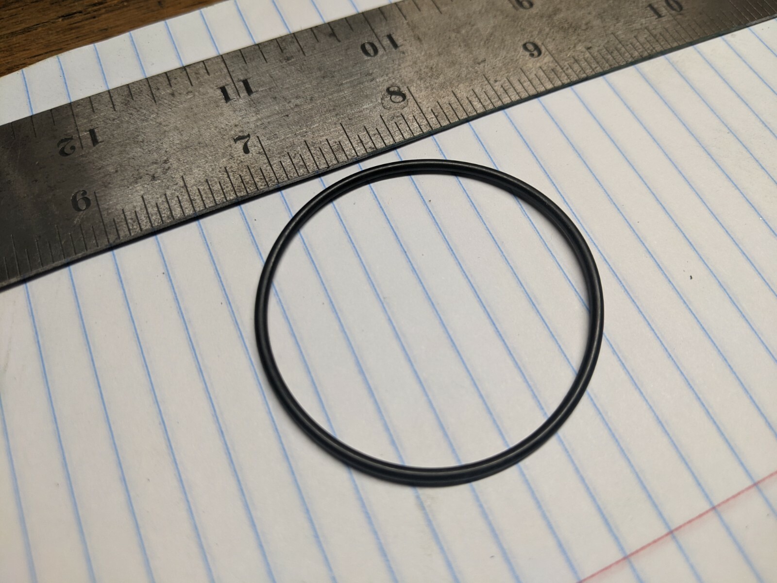 O-ring  Porter Cable Sander 333, 334, 340, dust canister seal, replaces 897558