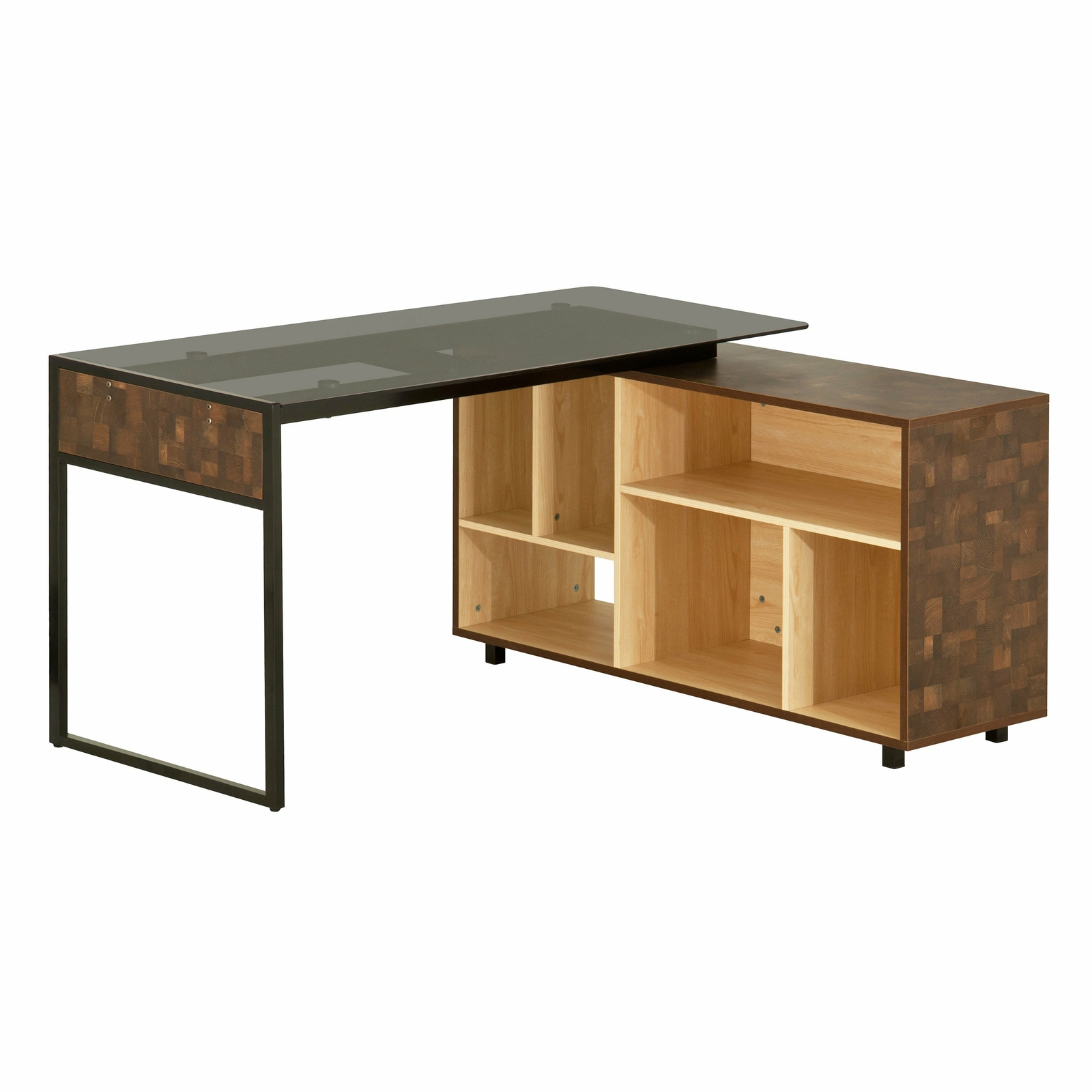 Techni Mobili Modern L-Shape Computer Desk
