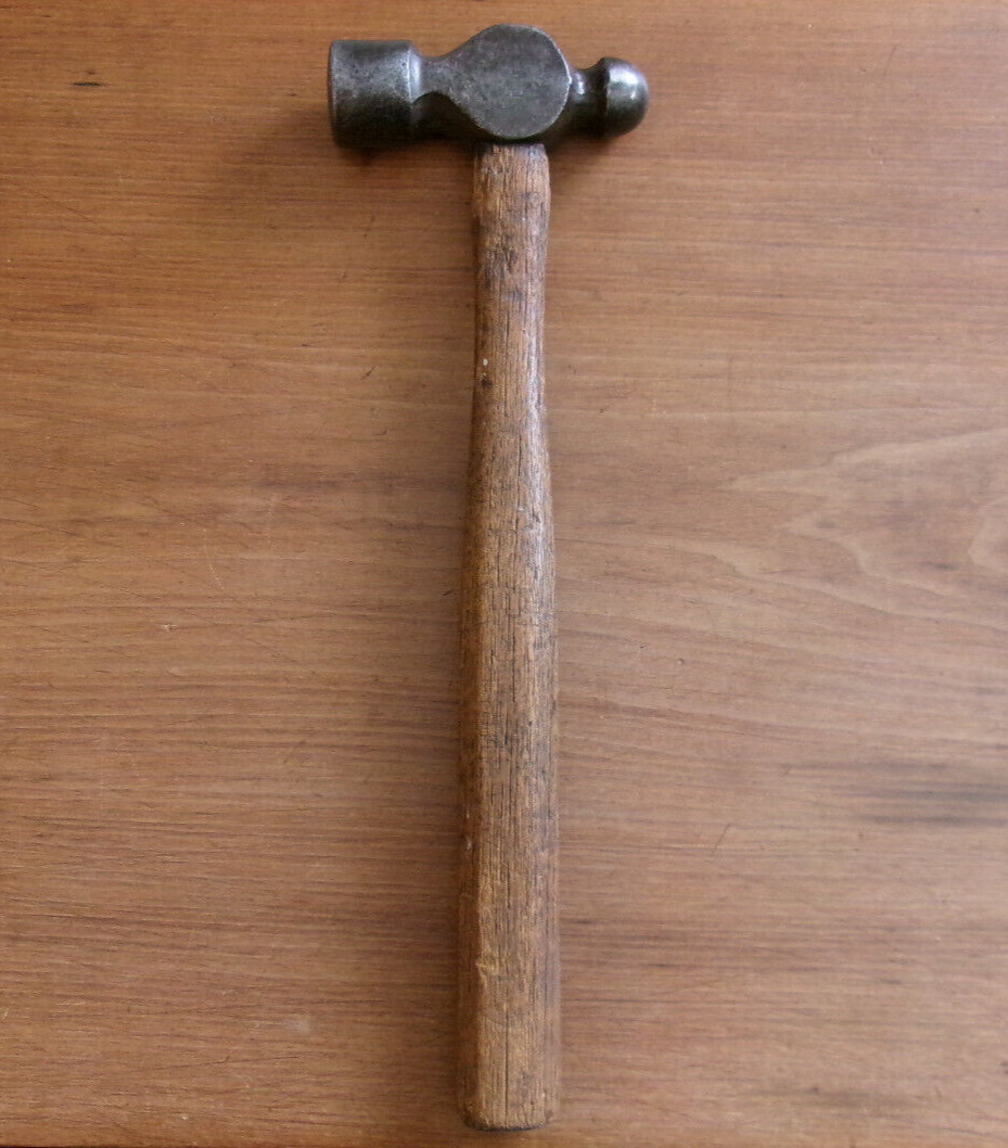 Vintage PROTO 1324-P Ballpeen Hammer 1 Pound 14 Ounce w/Handle
