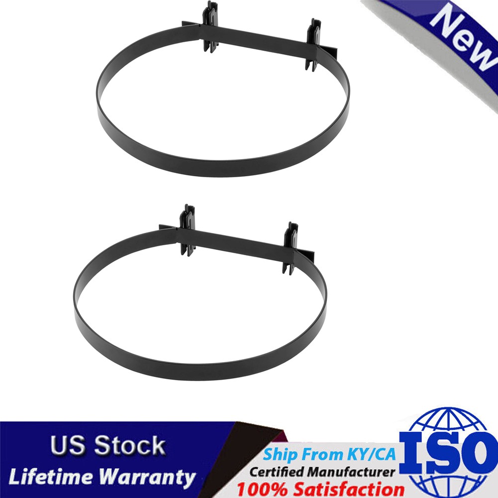 E-Track Bucket Holder for 5 Gallon Buckets, Heavy Duty Steel Track Pack of 2