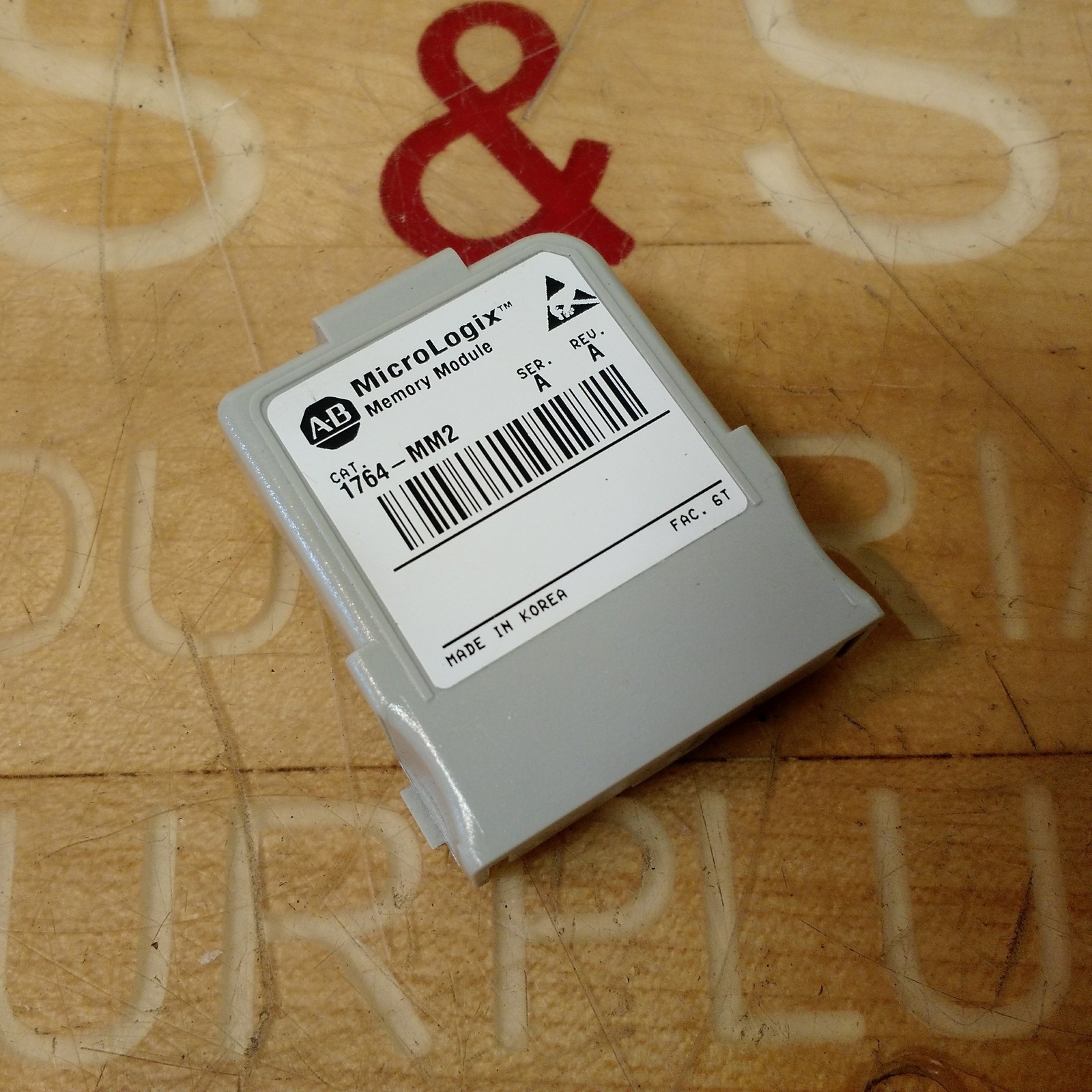 Allen Bradley 1964-MM2, Series A MicroLogix Memory Module - USED