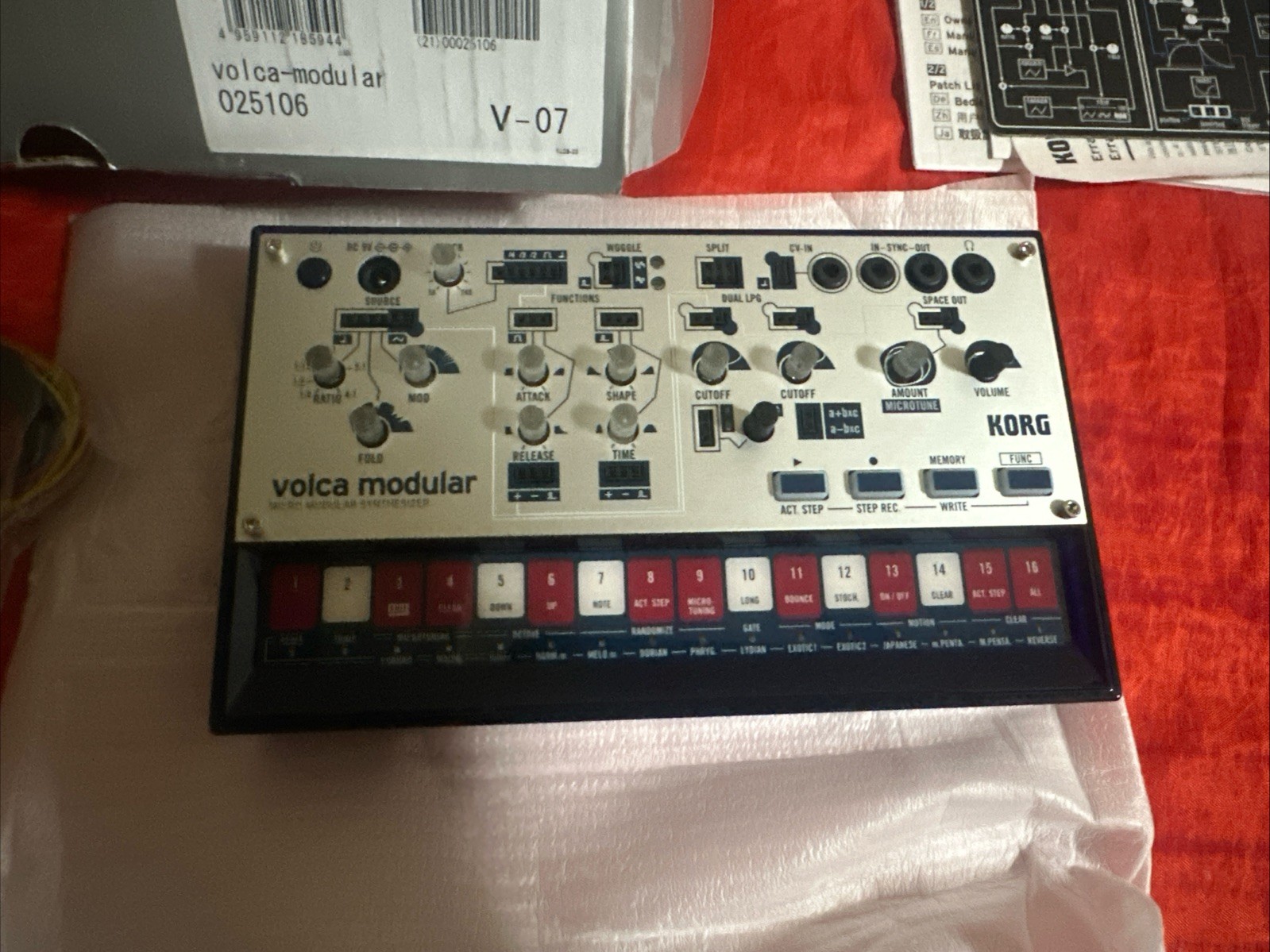KORG Vocal Modular Synthesizer With Box