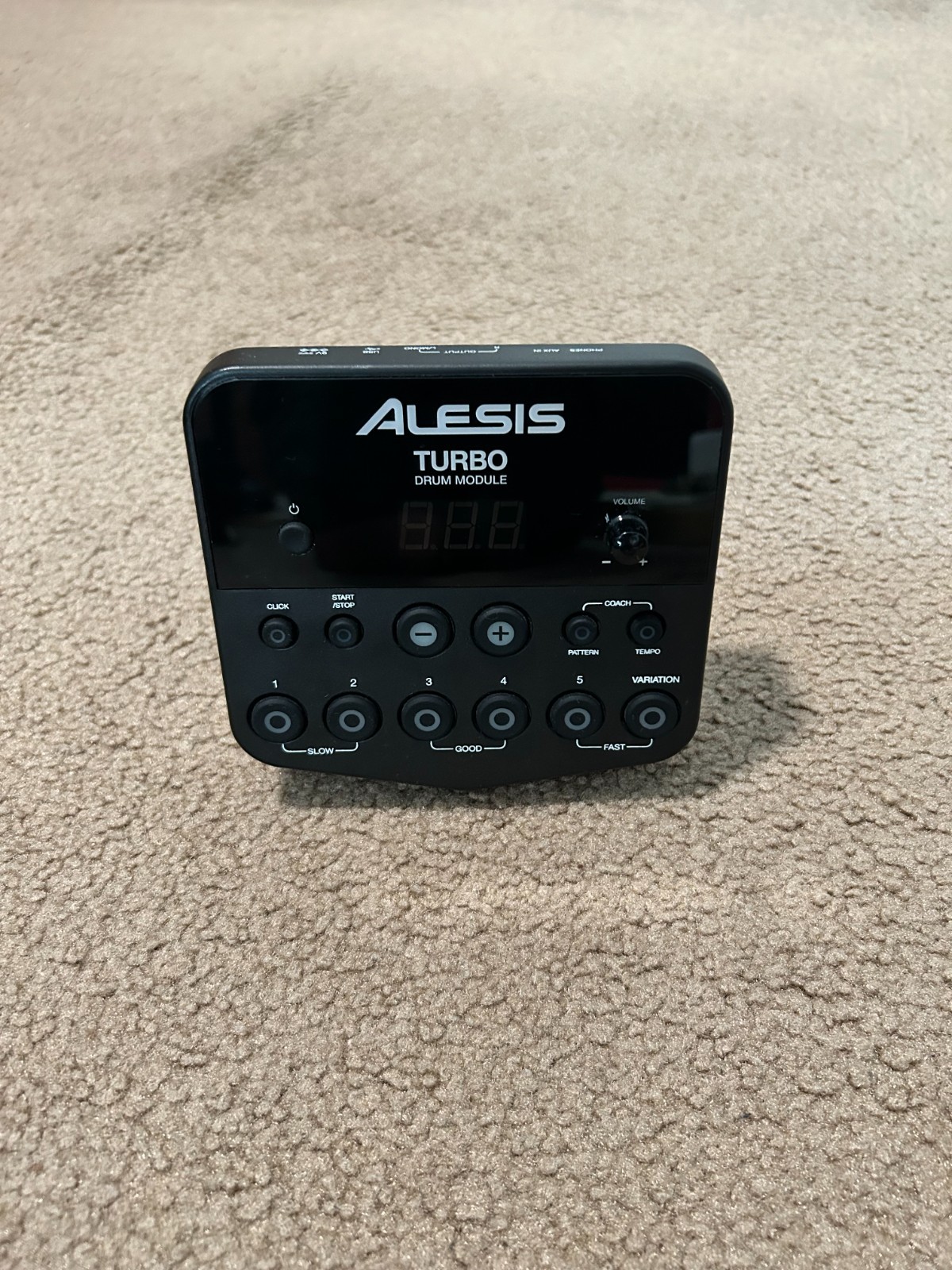 Alesis Turbo Drum Module Electronic Drum Brain with Power Adapter and Cables
