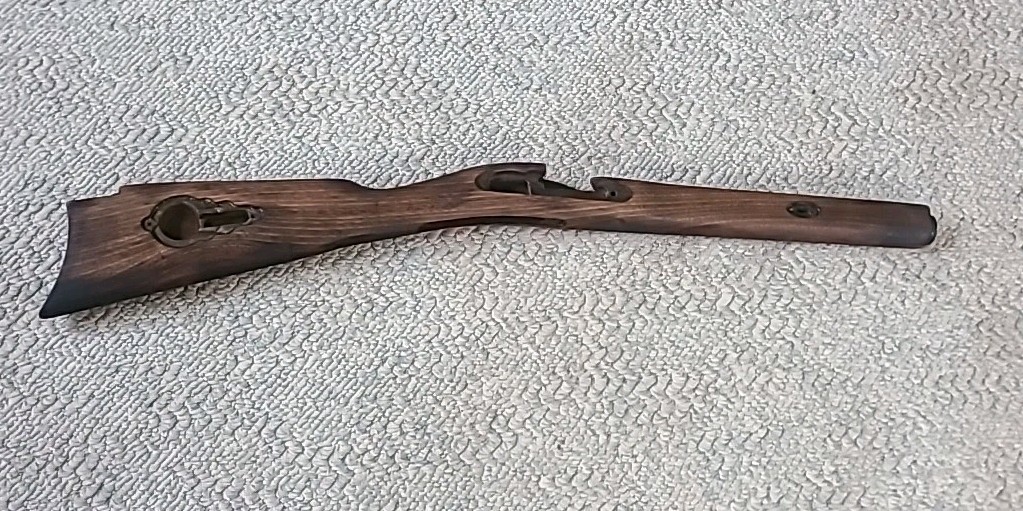 CVA Hawken Wood Stock  .50 Cal Muzzleloader Black Powder 1 Inch  Channel One