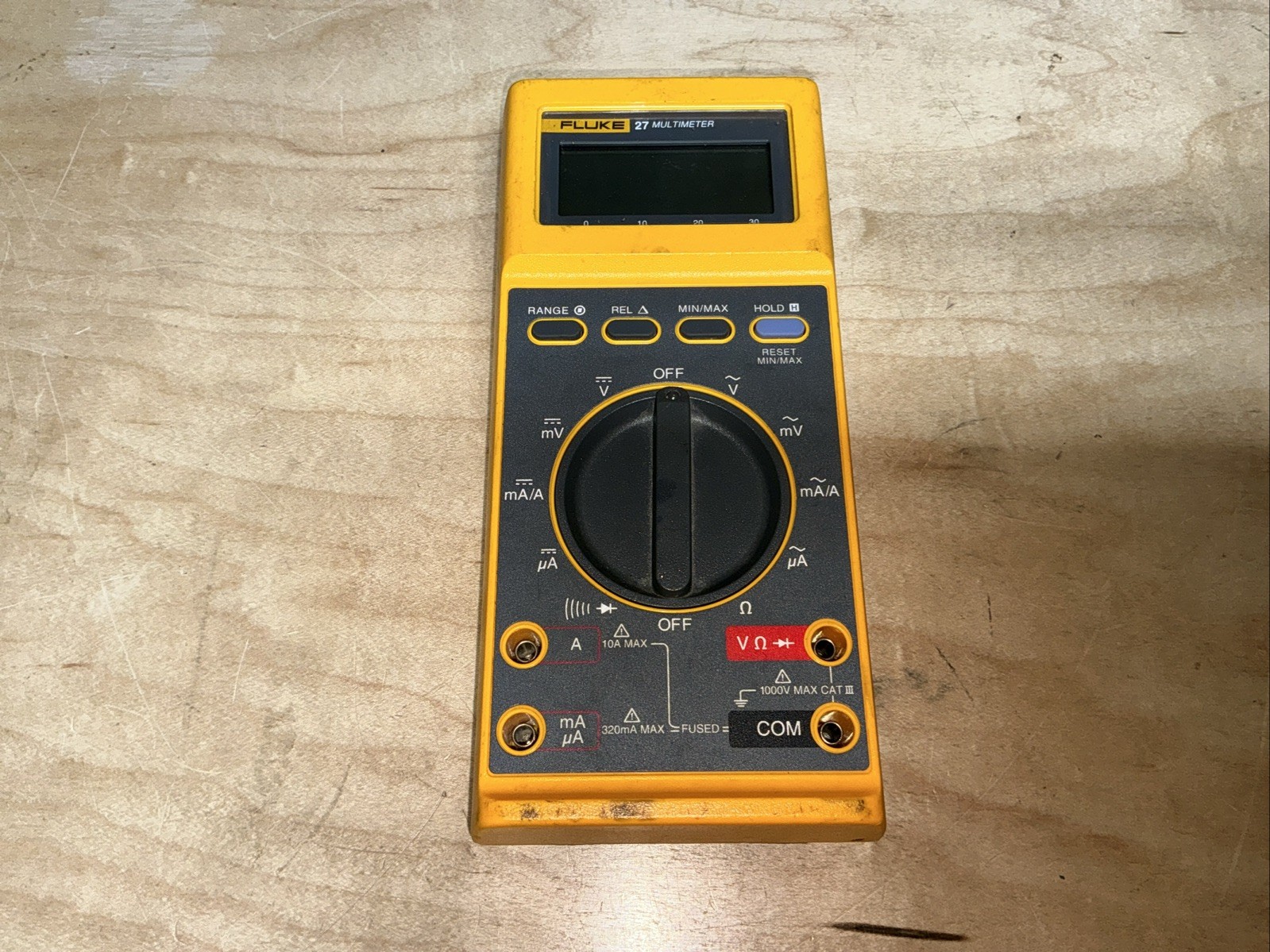Fluke 27 Analog/Digital Multimeter Aircraft Tester 6625-01-625-6000 UH-60 AH-64