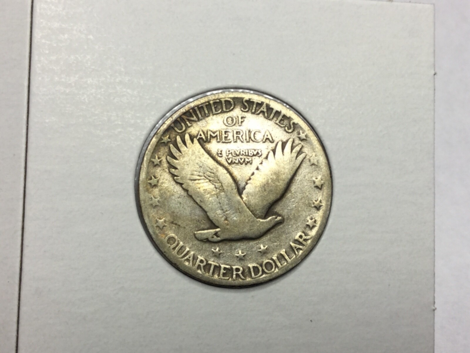 1927-S Standing Liberty Quarter in very good