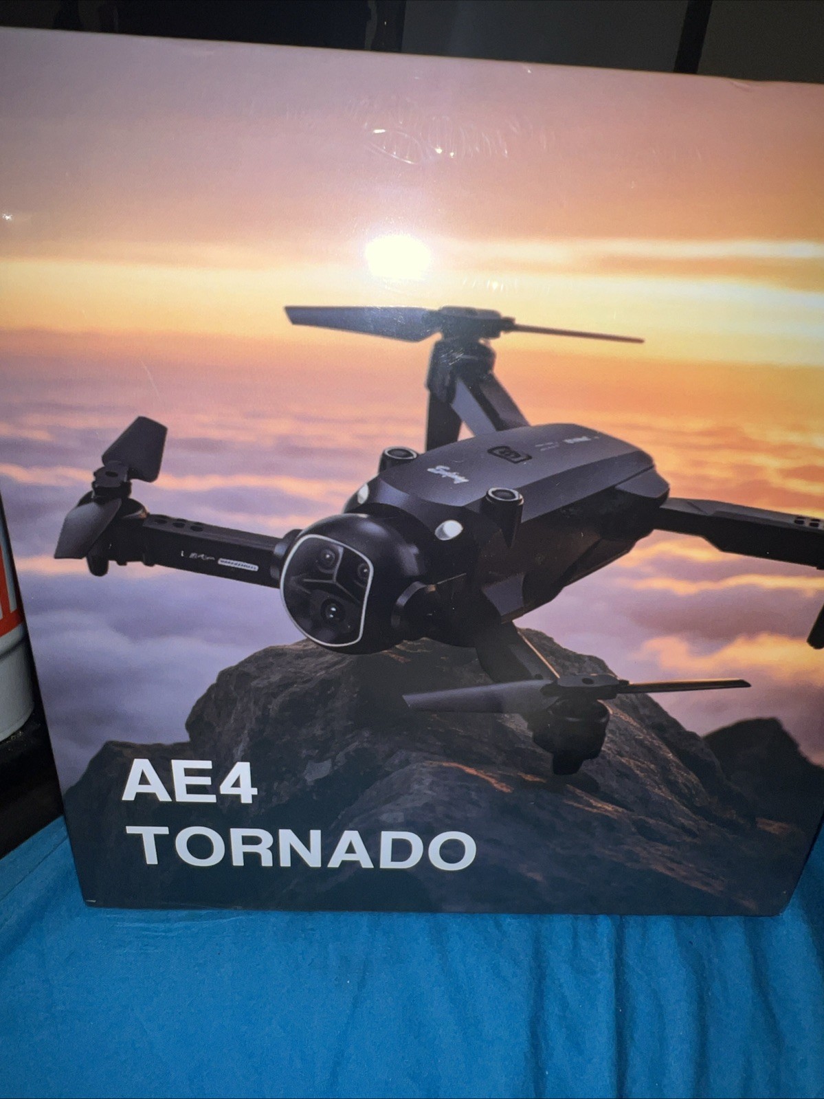 AE4 Tornado Aerial Photography Drone with Remote Controller Grey/Black Sealed