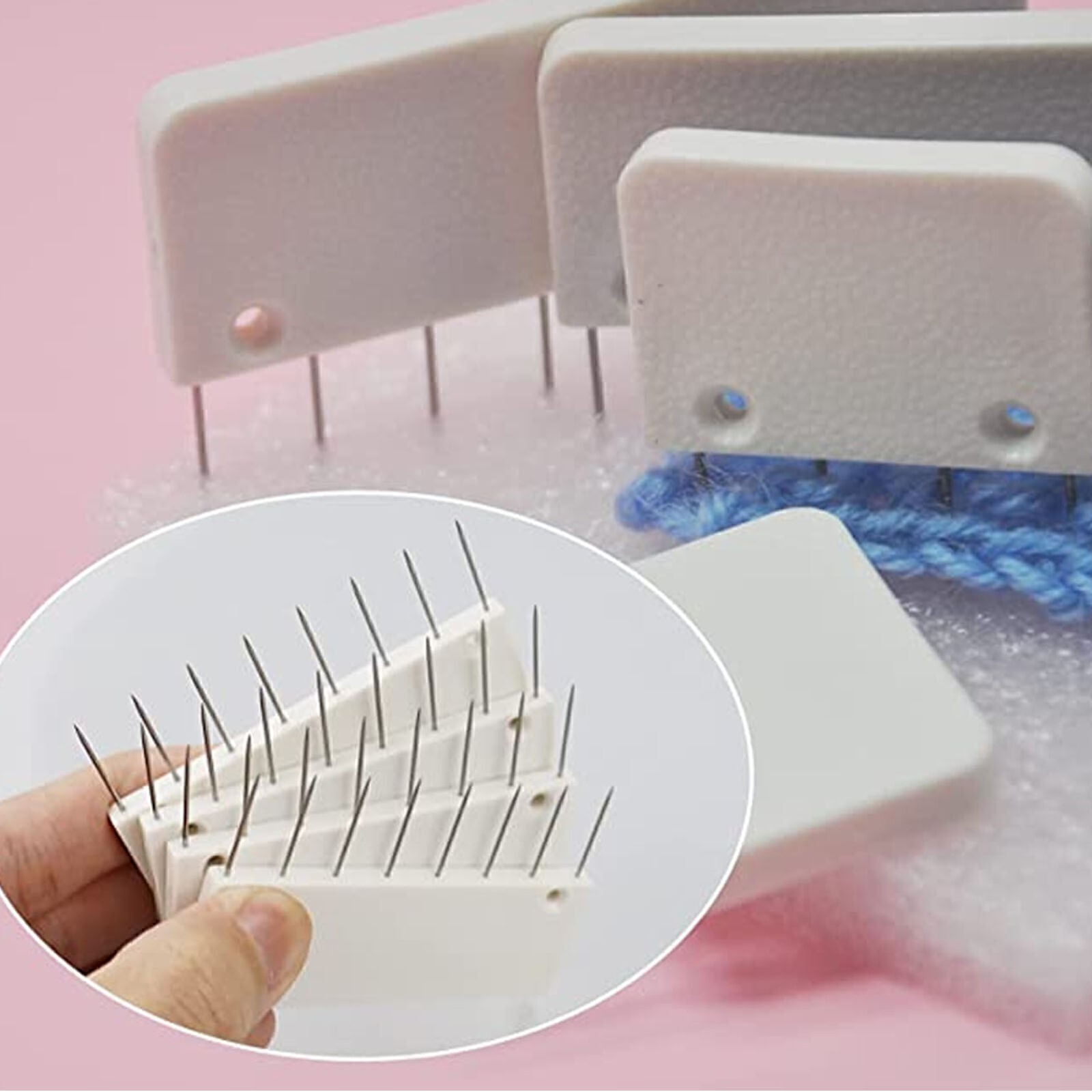 Knit Blocking Comb Set Time Saving Knitting Blocker Pin for Crochet Needlework