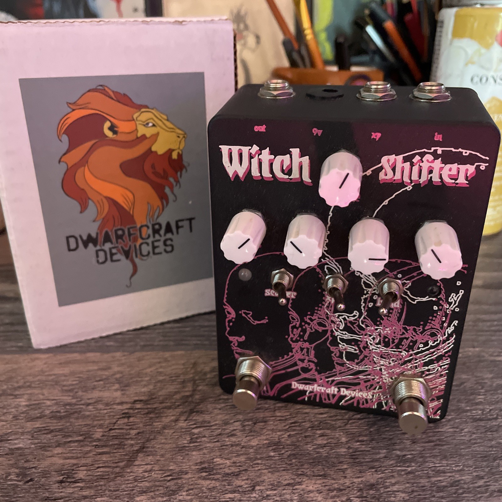 Witch Shifter Pedal by Dwarfcraft Devices Used Comes with Original Box