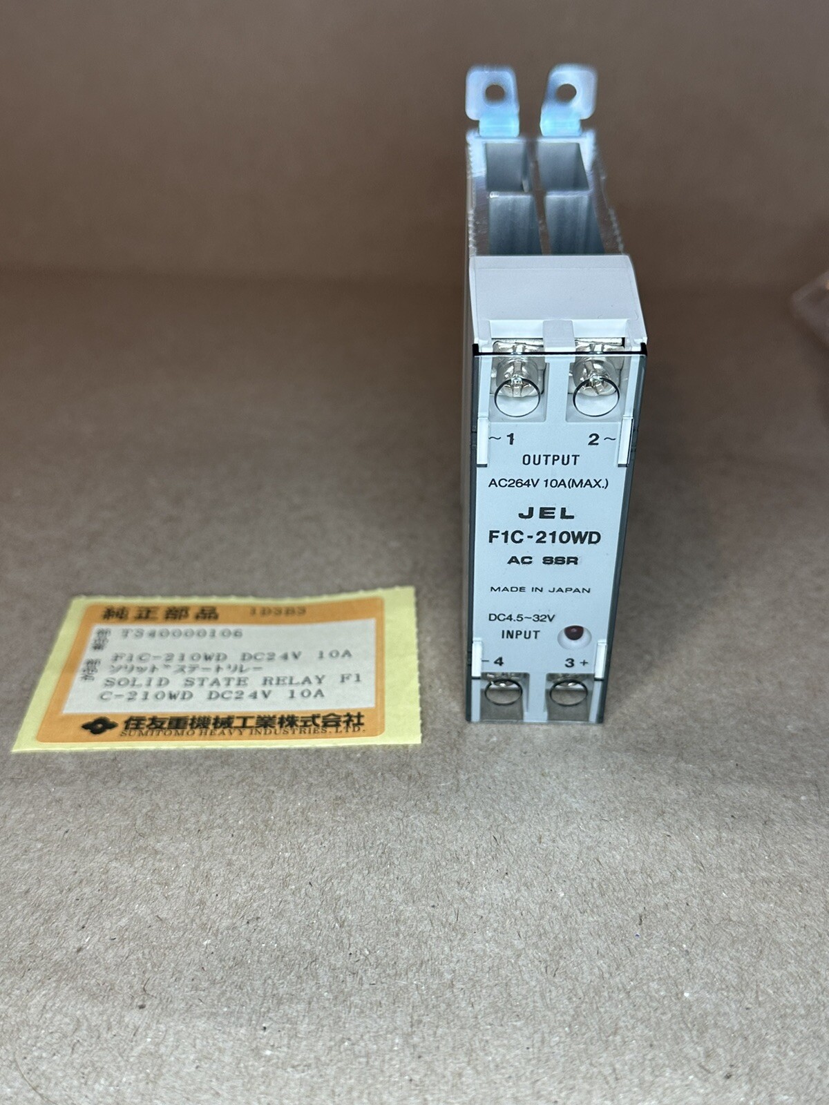 Jel Ac Solid State Relay F1C-210WD 4.5-32V DC 10A