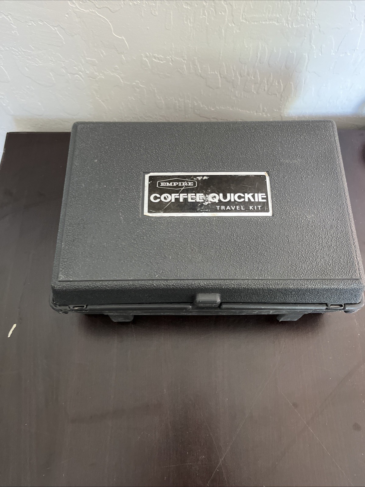 1970’s Empire Coffee Quickie Camping Percolator W/ Case and Box. Tested Working