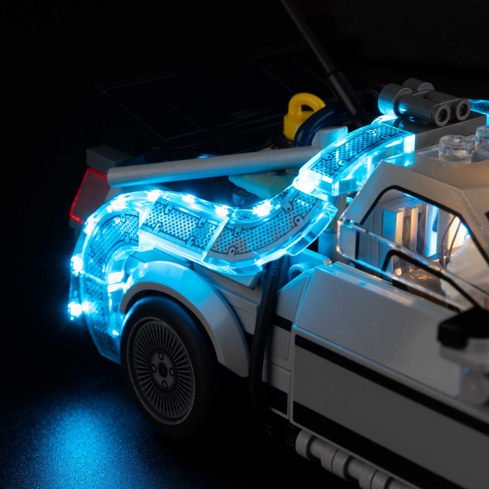 LED Light Kit for LEGO® Time Machine from Back to the Future 77256