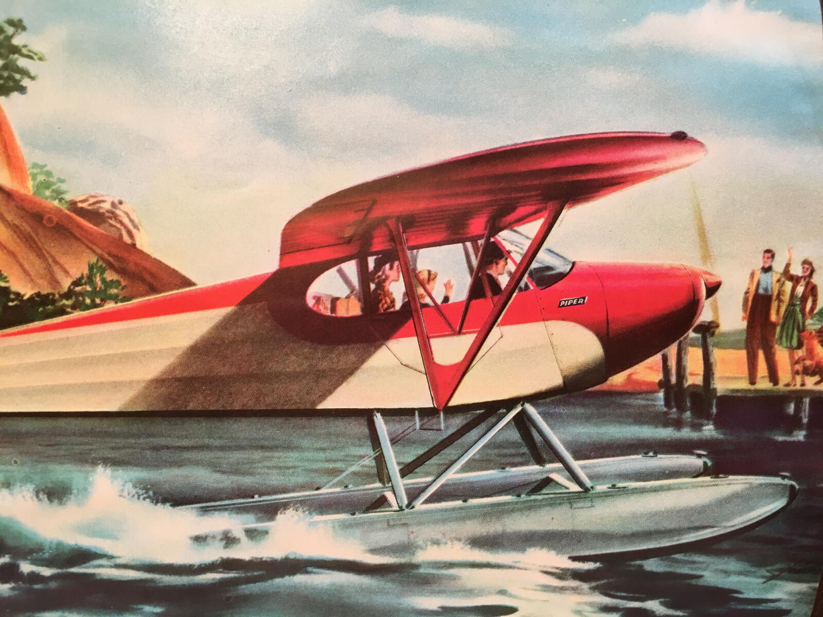 Vintage, Original How to Fly Training Booklet by Piper