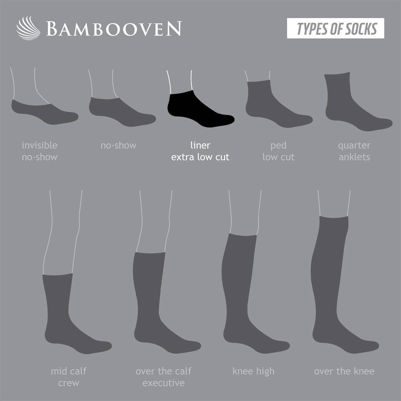 Women’s Bamboo Ankle Socks 6-Pack - 580