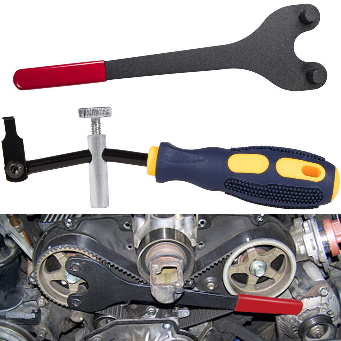 Cam Pulley Holder for Nissan,Toyota,OHC,Maximas and 58430 Shaft Type Seal Puller