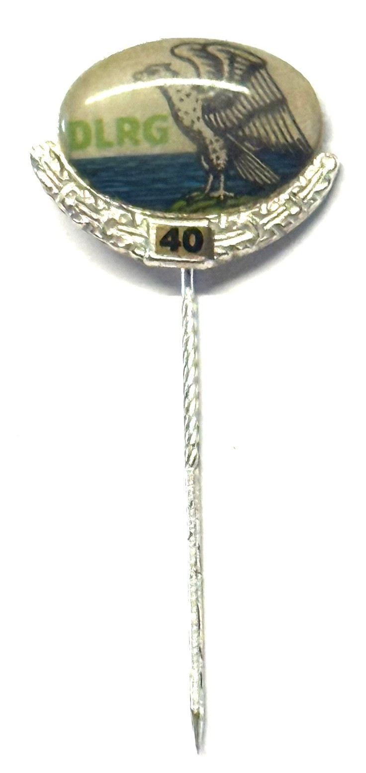 German Life Saving Society DLRG 40 Years Pin (H39n)