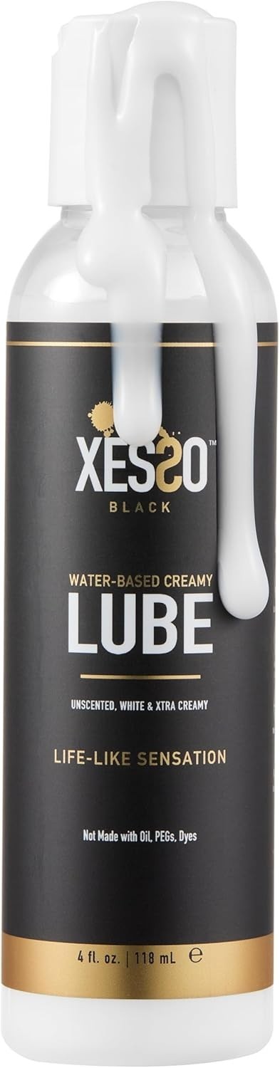 4oz Lubricante Crema Blanca Base Agua Sin Aroma Hipoalergénico Unisex Made in US