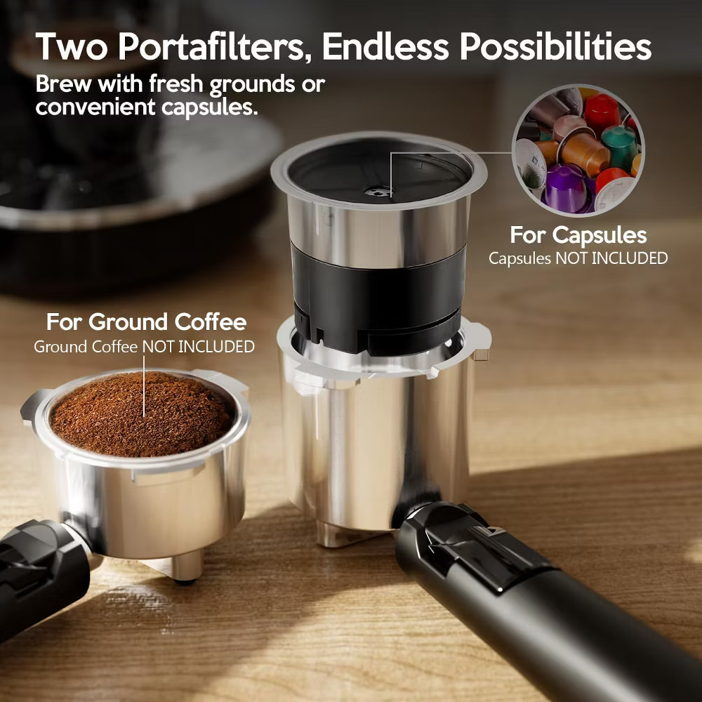 ZAFRO Espresso Machine 20 Bar Semi-Automatic Professional Coffee Machine for