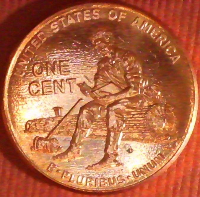 2009-P Lincoln Formative Years - WDDR-008- Error Cent