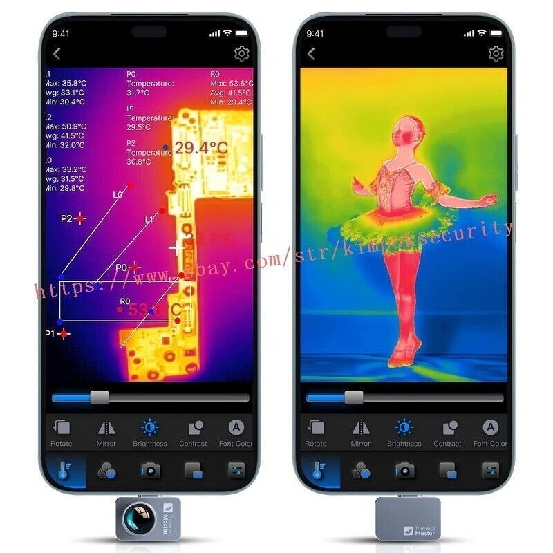 Thermal Master Thermal Camera for Android, P2 Pro Thermal Imager with Macro Lens