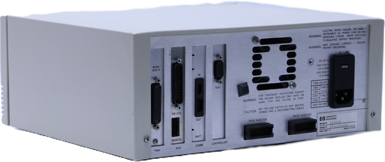 HEWLETT PACKARD HP 7673 18594B AUTOSAMPLER CONTROLLER