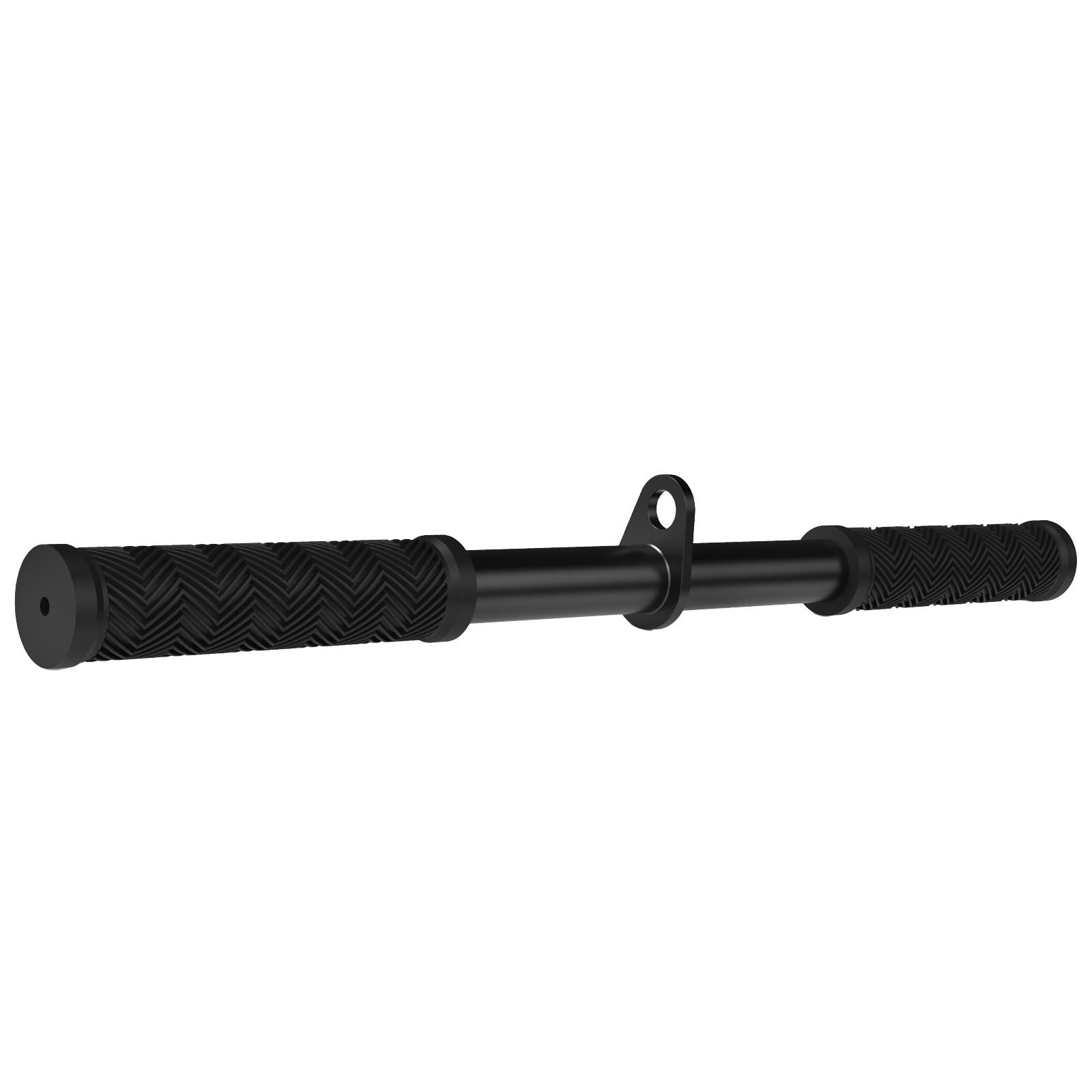Straight Bar Cable Attachment, NonSlip Tricep Bar for Tricep Pull Down, Lat P...