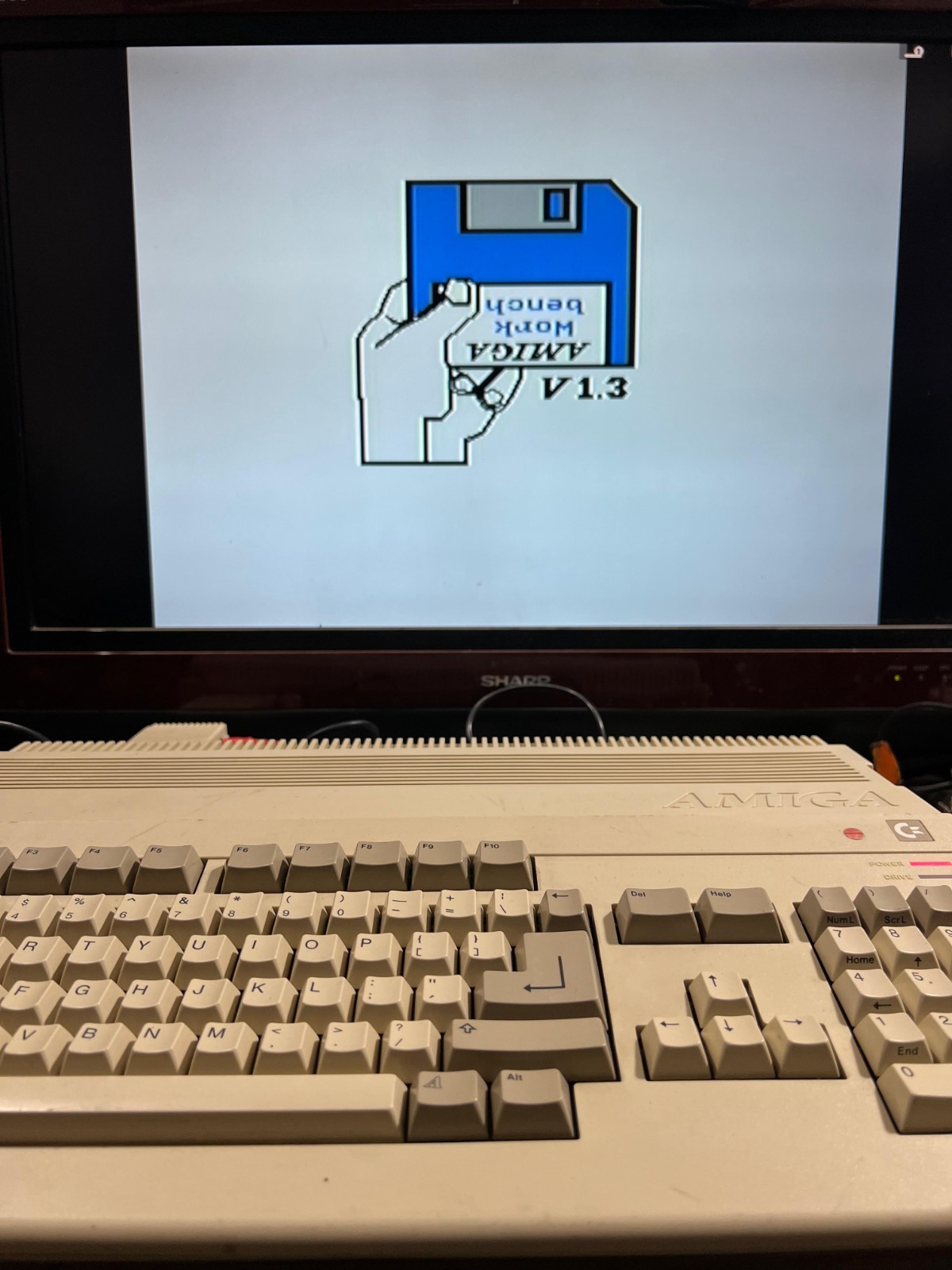 Commodore Amiga 500 A500 Home Computer Game Vintage