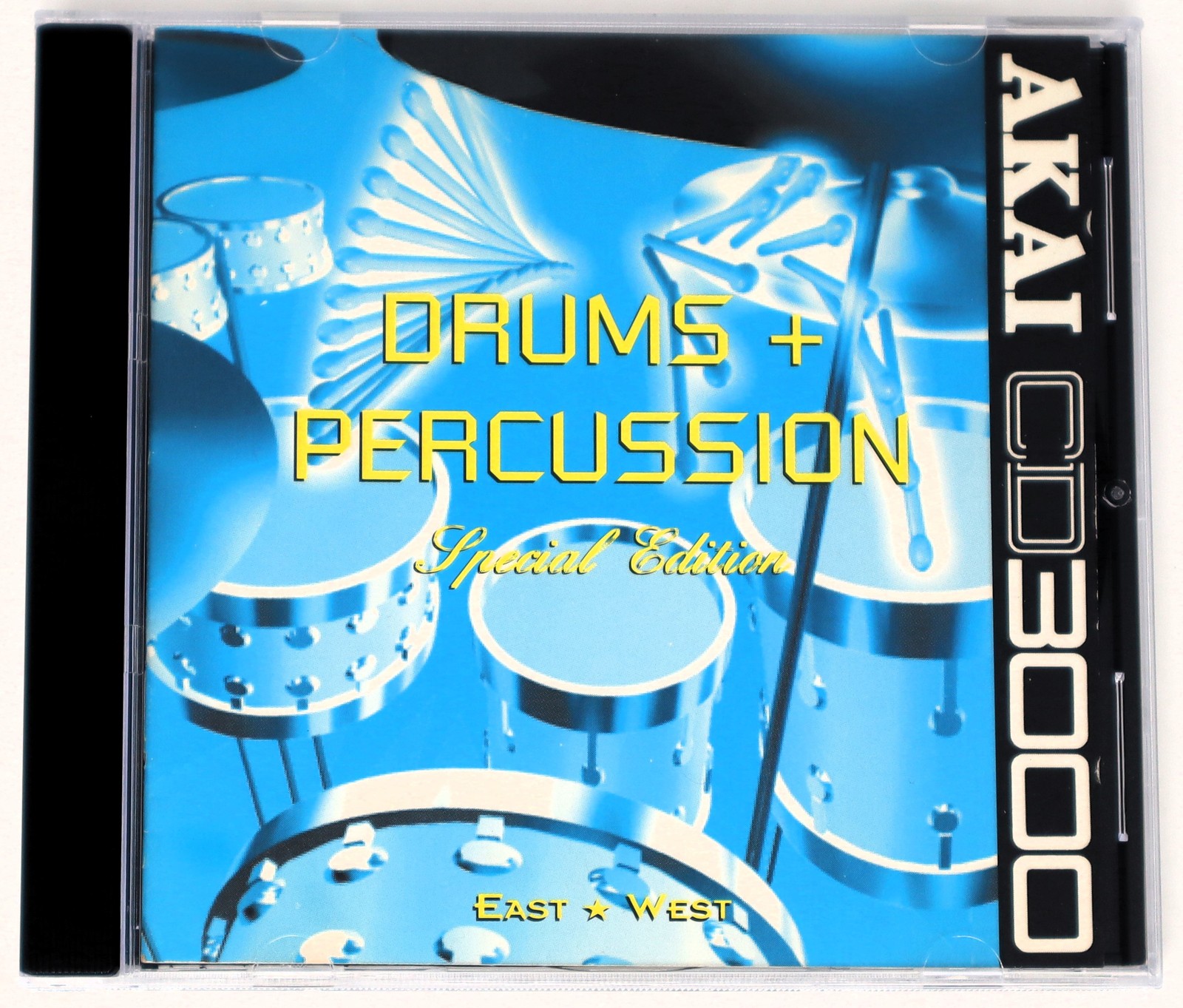 East West Drums + Percussion SE Akai Format Sample/Sound Library/Sampling CD