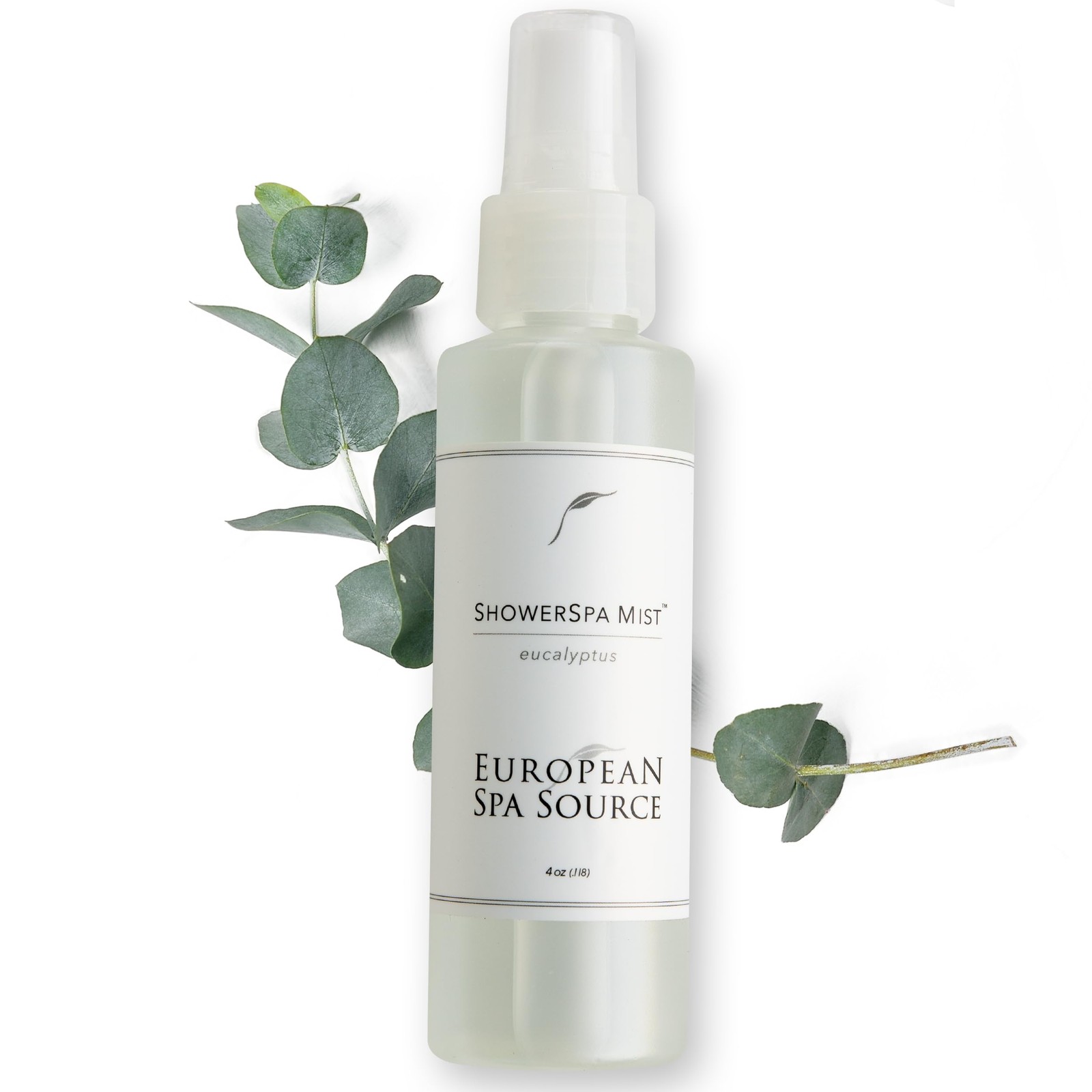 European Spa Source Eucalyptus ShowerSpa Mist Spray for Aromatherapy, At Home