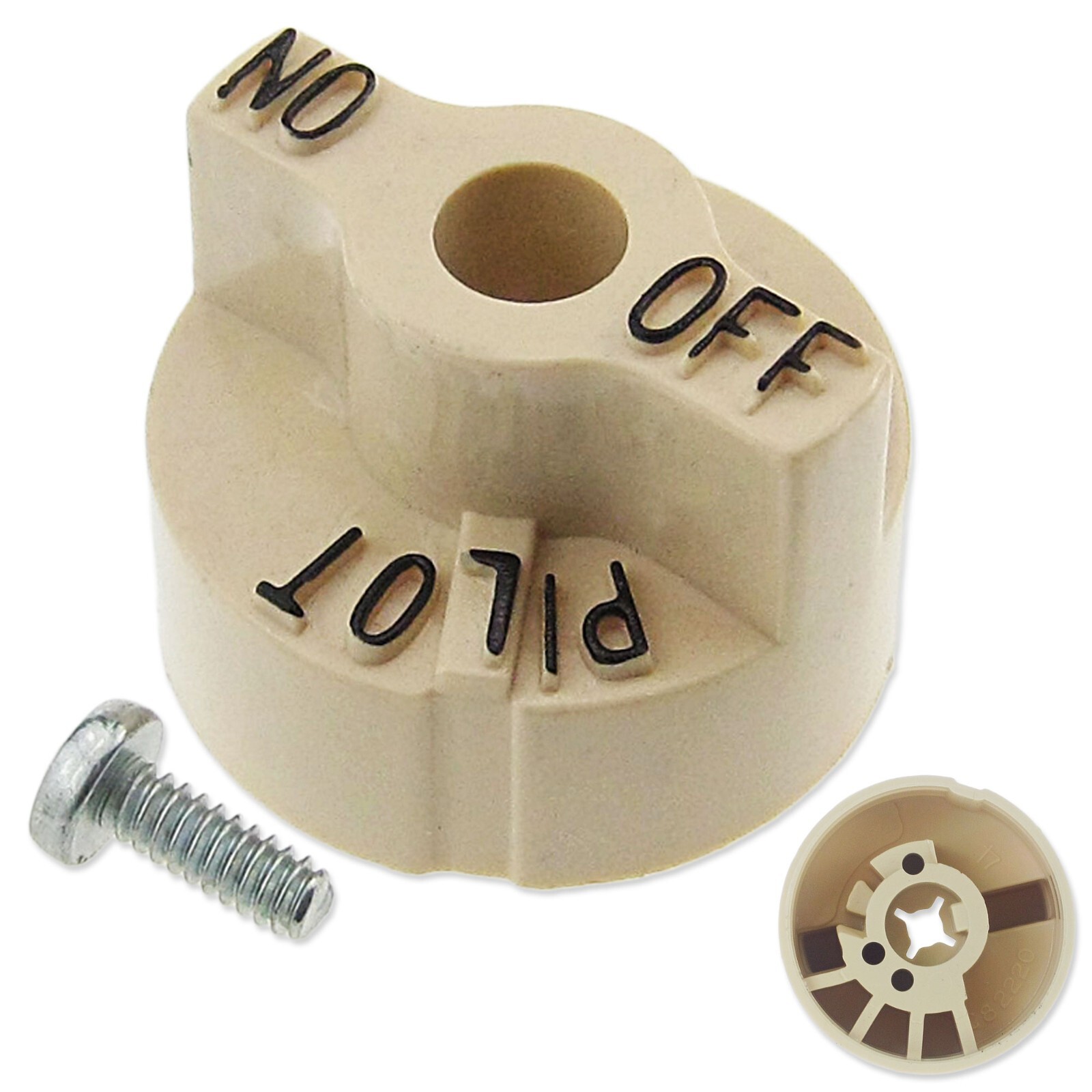 KN04 ROBERTSHAW UNITROL 7000 SERIES GAS VALVE MAIN PILOT / BURNER CONTROL KNOB