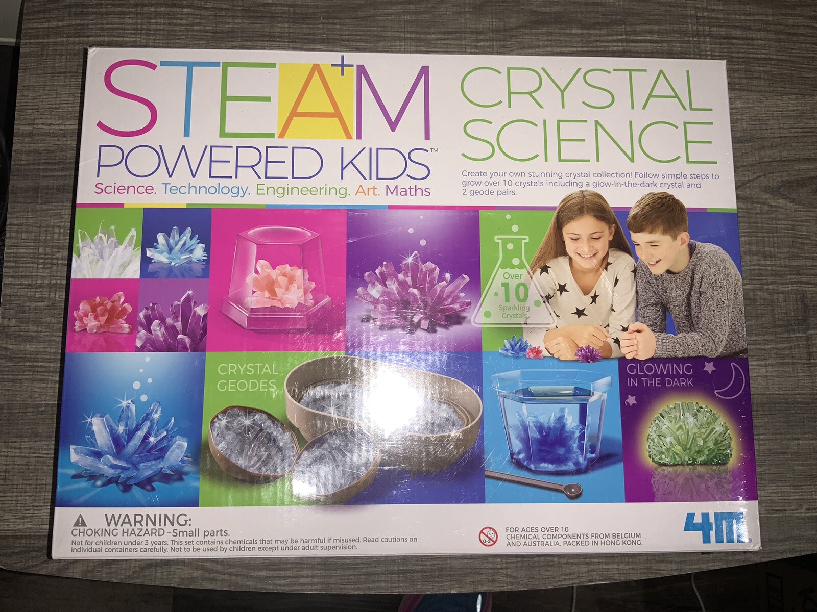 TOYSMITH STEAM POWERED KIDS CRYSTAL SCIENCE NIB