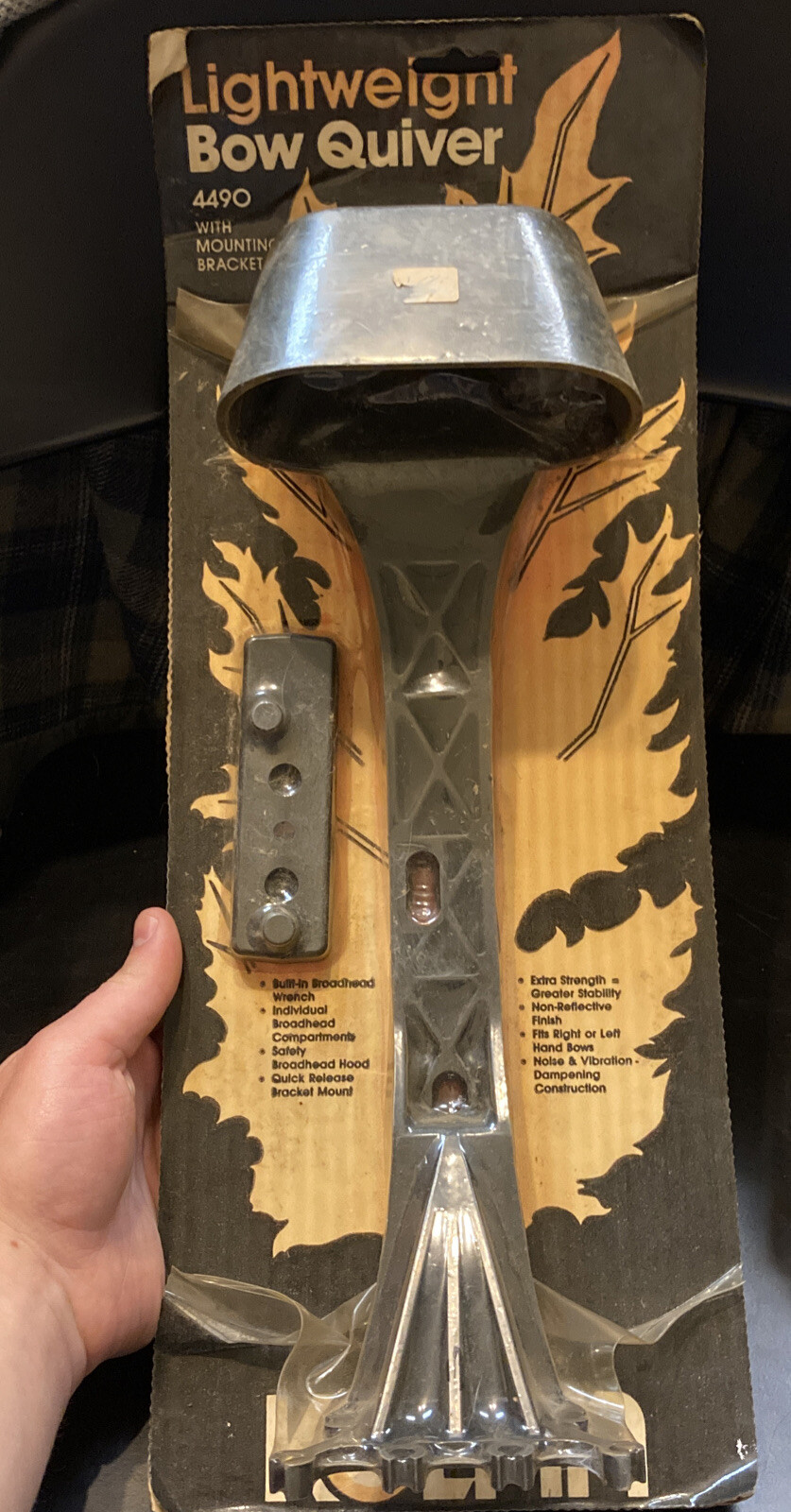 Lightweight Bow Quiver 4490 With Mounting Bracket Kolpin