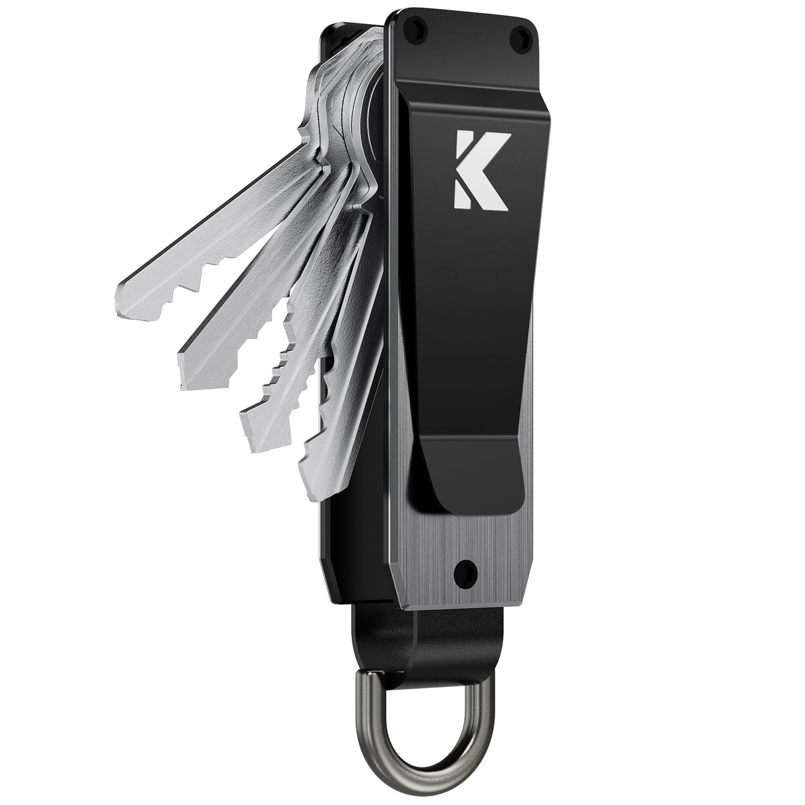 Key Organizer for Men Compact Key Holder Minimalist Key Case Metal Key Chain ...