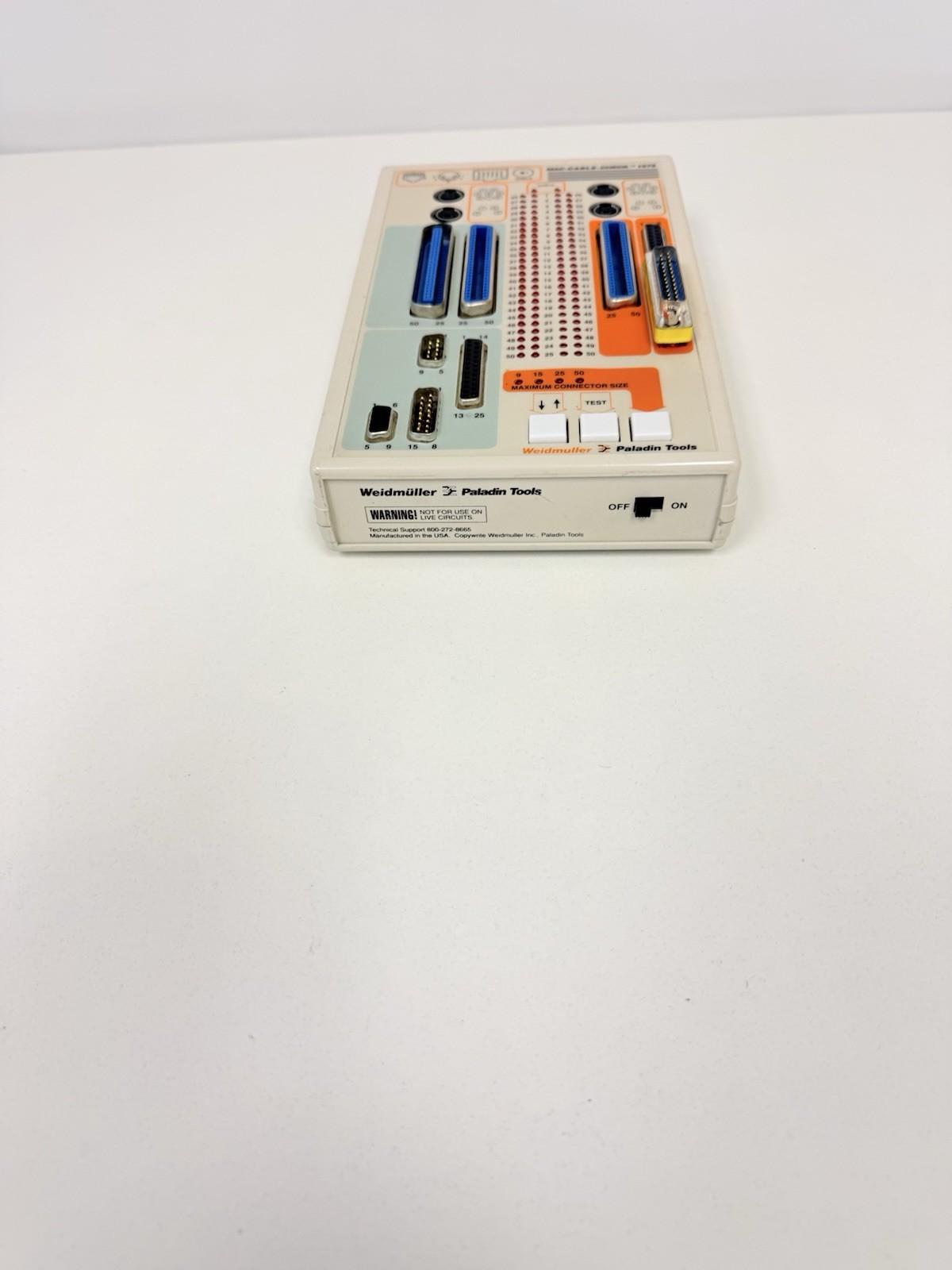 Weidmuller / Paladin Tools PC CABLE-CHECK 1570 Computer Cable Tester Used