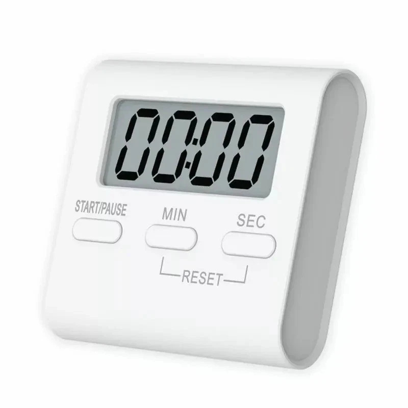 Large LCD Digital Kitchen Cooking Timer Count Down Up Clock Loud Alarm Magnetic*