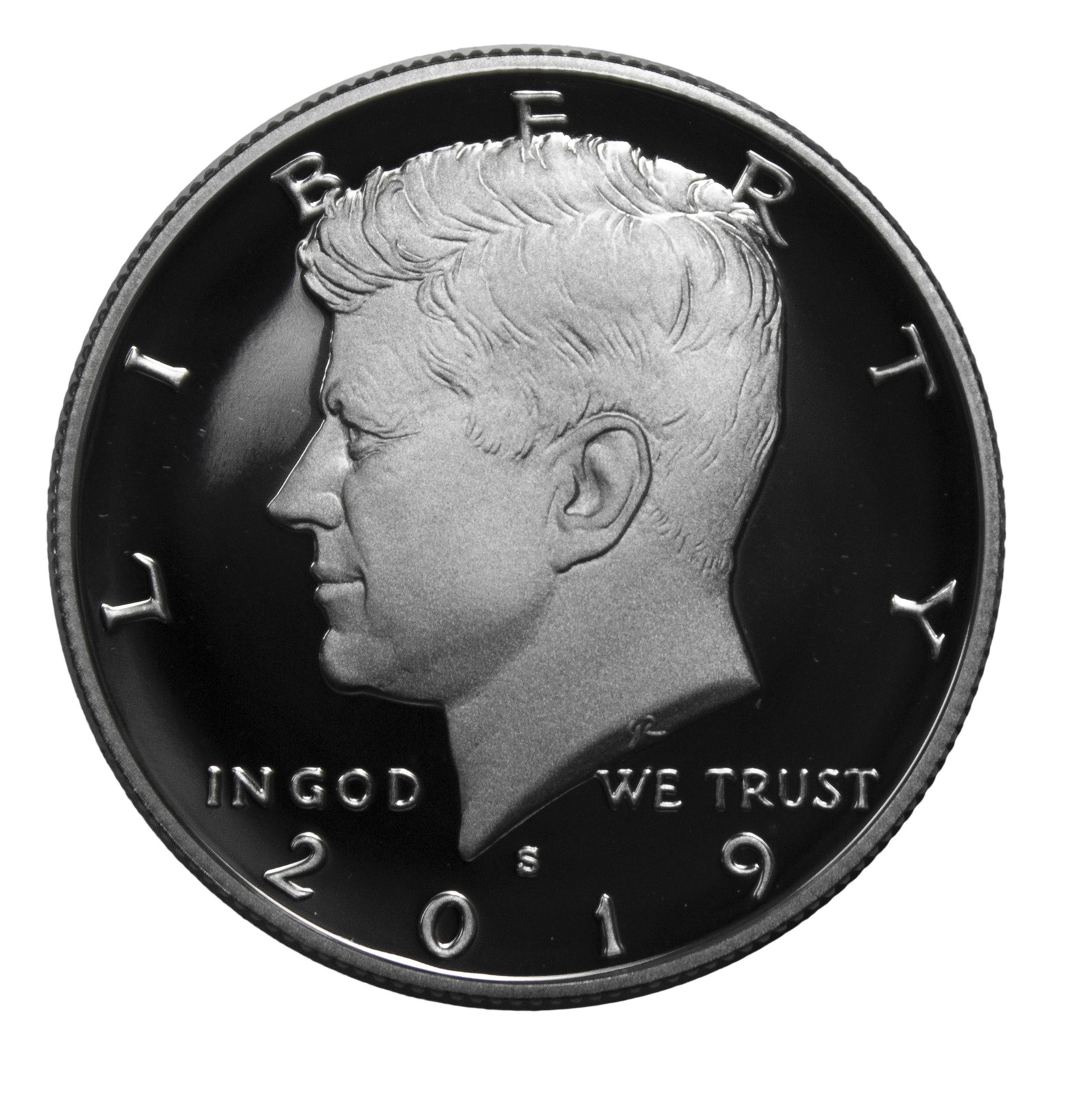 2019 -S Kennedy half dollar Gem DCAM Proof 99.9% Silver