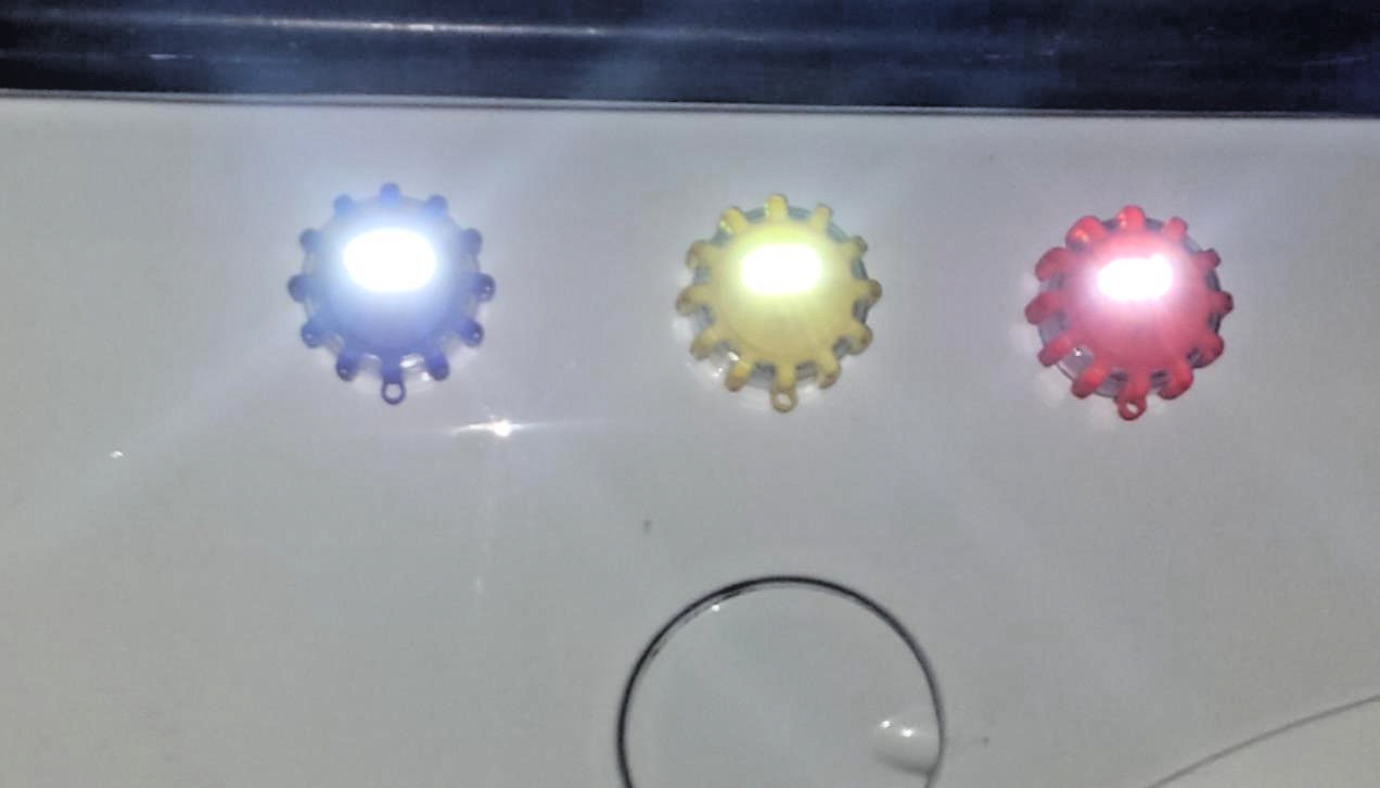 LED road safety lights