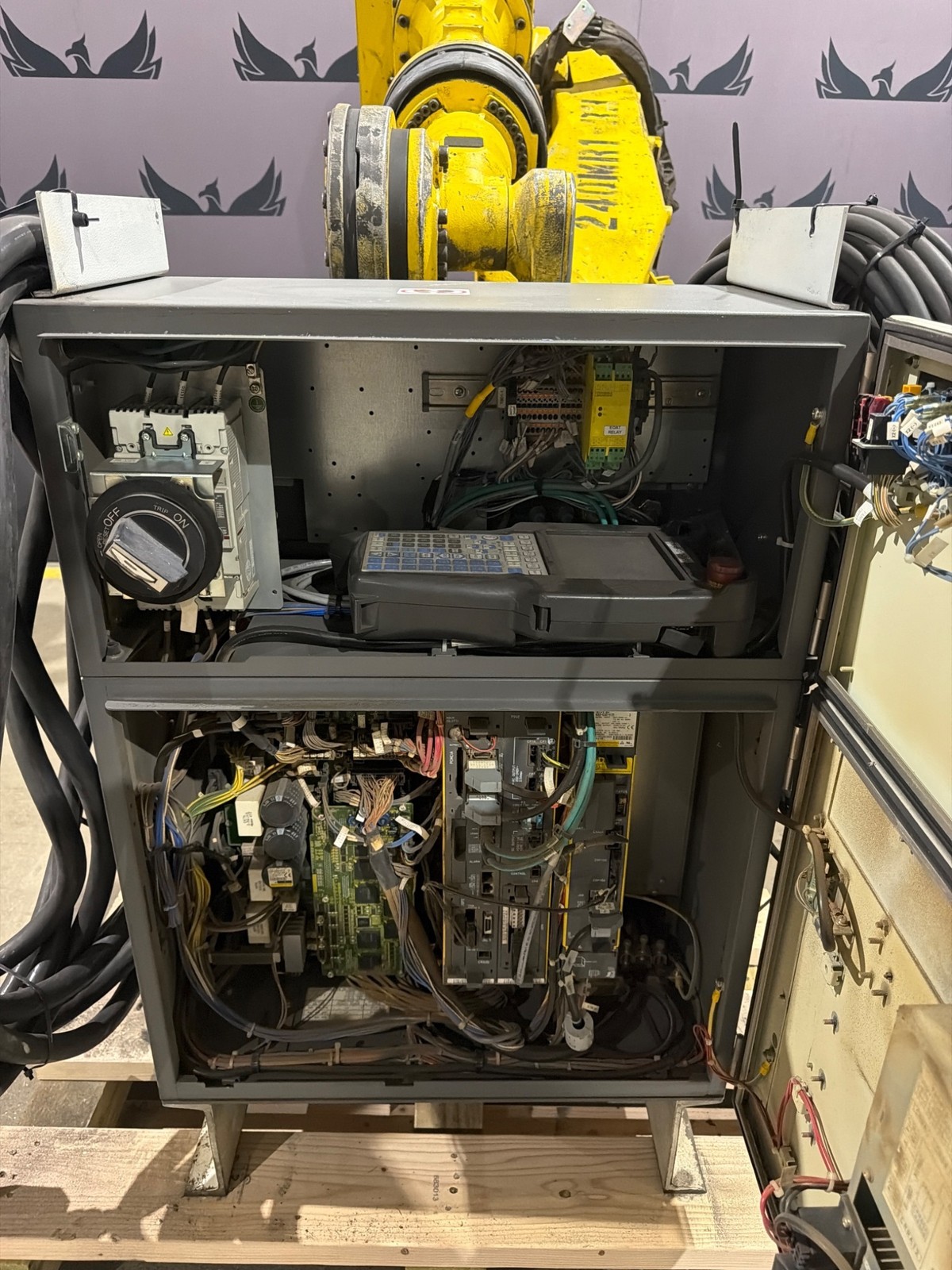 FANUC R-2000iB/210F Complete w/ R-30iB Controls USED