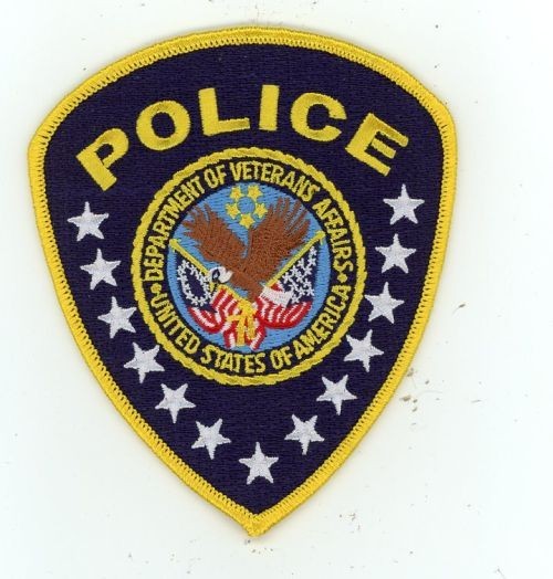 DEPARTMENT OF VETERANS AFFAIRS POLICE NICE SHOULDER PATCH SHERIFF