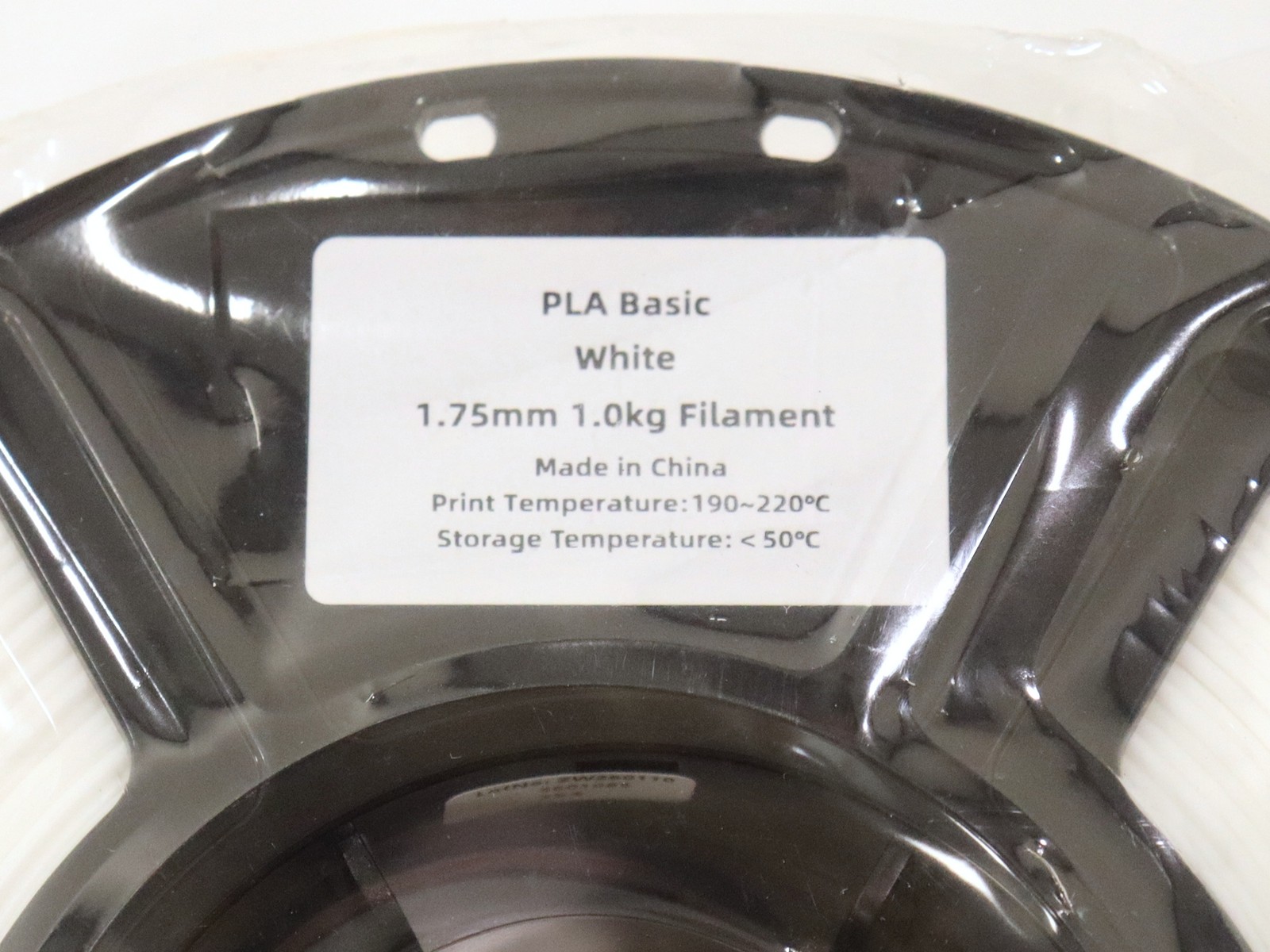 Unbranded PLA Basic White 1.75mm 3D Filament