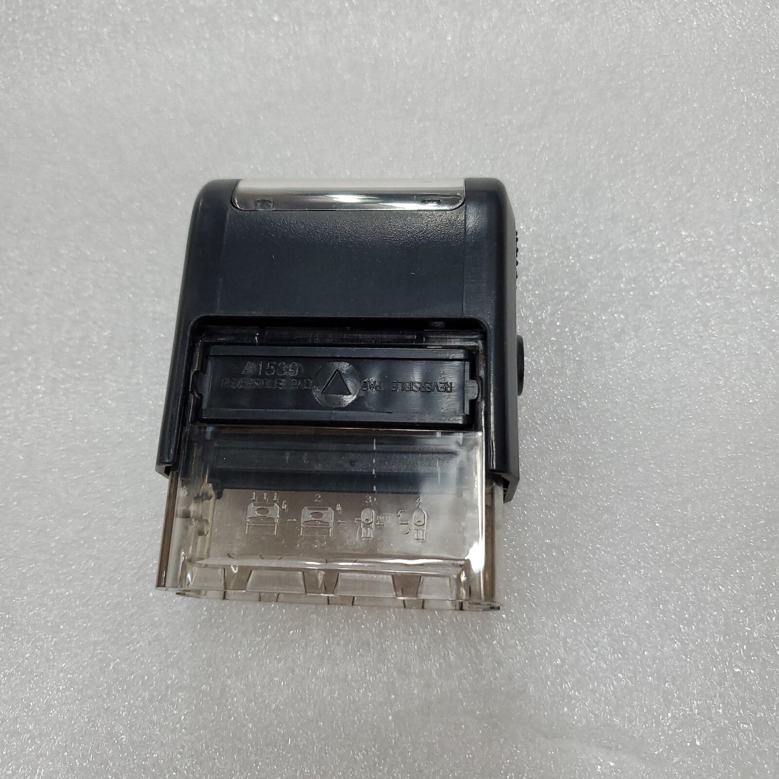 PAID Self Inking Stamp, Red Ink ~ NEW